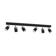 Lampy sufitowe - Eko-Light Lampa sufitowa JOKER BLACK 6xGU10 MLP1340) MLP1340 - miniaturka - grafika 1