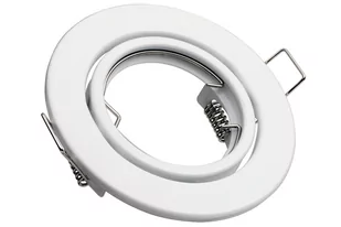 OPRAWA OPRAWKA RUCHOMA halogenowa LED GU10 BIAŁA - Lampy pozostałe - miniaturka - grafika 1