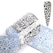 Sztuczne paznokcie i akcesoria - F64 - FOLIA TRANSFEROWA 10cmx4cm - WĘŻOWA - miniaturka - grafika 1