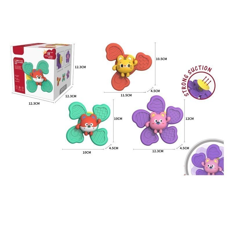 KOLOROWA ZABAWKA KWIATEK SPINNER