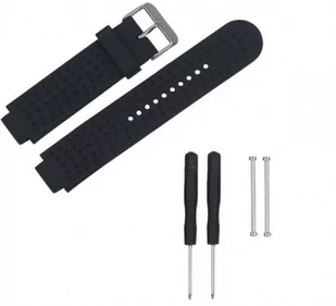 SILIKONOWY PASEK ZAMIENNY DO GARMIN 220/230/235/620/630/735XT - Akcesoria do pulsometrów i zegarków sportowych - miniaturka - grafika 1