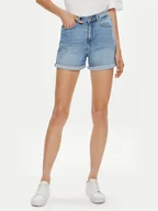 Spodenki damskie - ONLY Szorty jeansowe Josephine 15321381 Niebieski Regular Fit - miniaturka - grafika 1