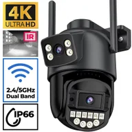 Kamery do monitoringu - ISAJ KAMERA OBROTOWA SE1 WIFI IP UHD AUDIO 8MPX 8MP 4K - miniaturka - grafika 1
