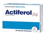 Witaminy i minerały - Actiferol Fe 30 mg x 30 kaps - miniaturka - grafika 1