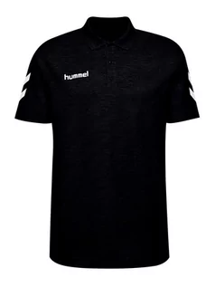Koszulki męskie - Hummel Koszulka polo w kolorze czarnym - grafika 1