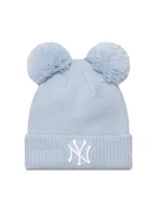 Czapki dla dzieci - New Era Czapka Child Double Pom Se 60565307 Błękitny - miniaturka - grafika 1