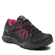 Buty trekkingowe damskie - Trekkingi Regatta - Lady Edgepoint III Wp RWF617 Black/Beaujolais 9TW - miniaturka - grafika 1