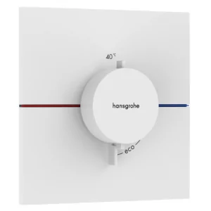 HANSGROHE 15574700 ShowerSelect Comfort E Bateria termostatyczna, podtynkowa Biały Matowy - Baterie podtynkowe - miniaturka - grafika 1