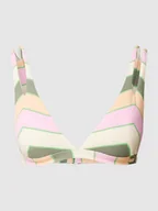 Stroje kąpielowe - Top bikini z graficznym wzorem model ‘VISTA’ - miniaturka - grafika 1