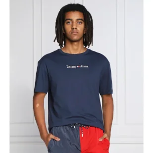 Tommy Jeans T-shirt | Regular Fit - Koszulki męskie - miniaturka - grafika 1