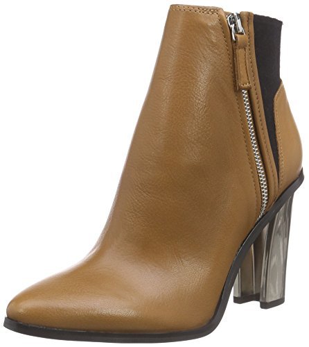 ALDO Saresen damskie kozaki z krótką cholewką, brązowy - Braun koniak 28-37.5 EU