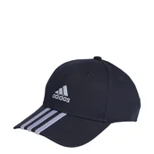 Odzież trekkingowa damska - Czapka Baseball 3-Stripes Cotton Twill Baseball - miniaturka - grafika 1