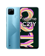 Telefony komórkowe - Realme C21Y 4GB/64GB Dual Sim Niebieski - miniaturka - grafika 1