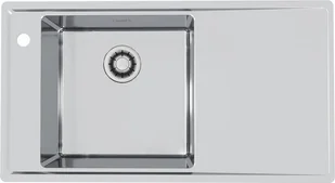 Zlew ALVEUS STRICTO 20 komora LEWA stal SATYNA (1149534) - Zlewozmywaki - miniaturka - grafika 1