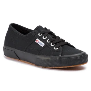 Superga Tenisówki 2750 Cotu Classic S000010 Full Black 996 - Trampki damskie - miniaturka - grafika 1
