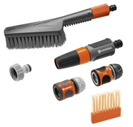 Węże ogrodowe i zraszacze - Gardena 18862-20 pistolet/dysza wodna Zestaw dysz Czarny, Szary, Pomarańczowy - miniaturka - grafika 1