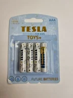 Baterie i akcesoria - Tesla TESLA bateria alkaliczna R3 AAA TOYS+ BOY [4x120] 4 szt - miniaturka - grafika 1