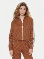 Bluzy damskie - Replay Bluza W3403.000.74934 Brązowy Regular Fit - REPLAY - miniaturka - grafika 1