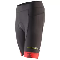 Spodnie sportowe damskie - Damskie spodenki kolarskie Axon Aktiv D Rozmiar: L / Kolor: czarny/czerwony - miniaturka - grafika 1
