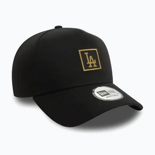 Czapka z daszkiem New Era Metallic Patch Eframe 9FORTY Los Angeles Dodgers black WYSYŁKA W 24H 30 DNI NA ZWROT - Czapki damskie - miniaturka - grafika 1