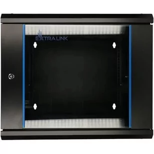 ExtraLink Szafa RACK 9U EX.12943 600 x 600 Czarny - Pozostałe akcesoria sieciowe - miniaturka - grafika 2