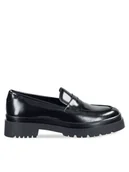 Półbuty damskie - Gant Loafersy 31571154 Czarny - miniaturka - grafika 1