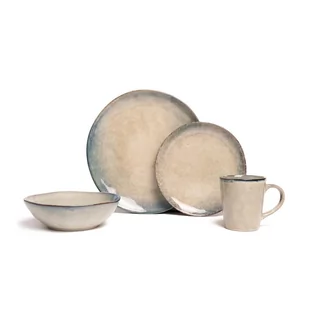 Beżowy zestaw naczyń z kamionki 16 szt. Glosia – Bonami Selection - Serwisy obiadowe - miniaturka - grafika 1