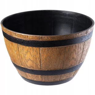 Kadax Donica Barrel 50Cm 8972, Brąz Jasny, K675 <1 - Meble modułowe i akcesoria - miniaturka - grafika 1