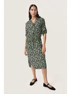 Sukienki - Soaked in Luxury Sukienka w kolorze zielono-czarno-białym - miniaturka - grafika 1