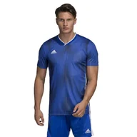 Piłka nożna - Koszulka piłkarska adidas Tiro 19 JSY M (kolor Niebieski, rozmiar XXL) - miniaturka - grafika 1