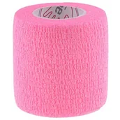Apteczki i materiały opatrunkowe - 5E, bandaż kohezyjny Non-Woven Premium, lateksowy, różowy, 5 cm x 4,5 m - miniaturka - grafika 1