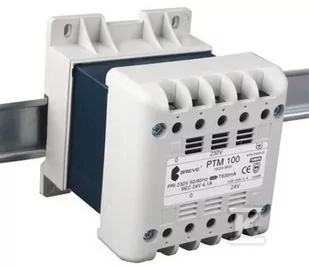 Breve Transformator 1-fazowy PTM 250VA 230/24V /na szynę/ 16024-9928 - Zasilacze i transformatory - miniaturka - grafika 1