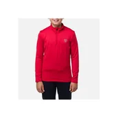 Pozostała odzież narciarska - Bluza narciarska dla dzieci Rossignol BOY Fz Clim czerwona - miniaturka - grafika 1