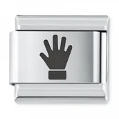 Charmsy - Murrano ITALIAN CHARMS Symbole Gesty Piątka IH-185 - miniaturka - grafika 1