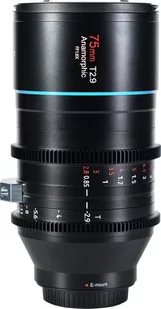 Obiektyw Sirui 75 mm T2.9 1.6x Sony E anamorficzny - Obiektywy - miniaturka - grafika 1