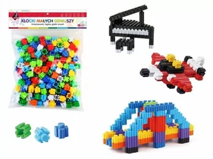 Askato Klocki Przestrzenne 128 elementów - Zabawki konstrukcyjne - miniaturka - grafika 2