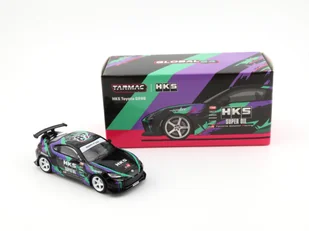 TARMAC WORKS HKS Toyota GR86 Black - Samochody i pojazdy dla dzieci - miniaturka - grafika 1
