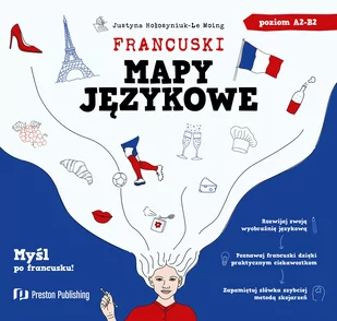 Francuski. Mapy językowe Poziom A2-B2 - Książki do nauki języka francuskiego - miniaturka - grafika 1