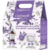 Zestawy kosmetyków damskich - Floslek Floslek XMASS -Zestaw Lavender (Krem na dzień i na noc 50ml + Olejek z lawendą 30ml) - miniaturka - grafika 1