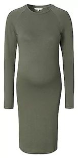 Noppies Damska sukienka Zane Ultra Soft Nursing Ls, oliwkowy, XXL - Sukienki ciążowe - miniaturka - grafika 1