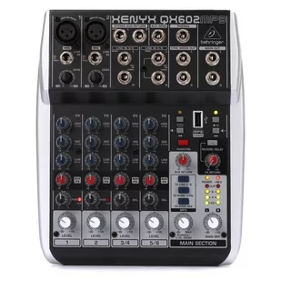 Behringer QX602MP3 Mikser audio 79660 - Akcesoria do nagłośnienia - miniaturka - grafika 1