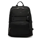 Torby na laptopy - Plecak Gino Rossi 06A11235-1 Czarny - miniaturka - grafika 1