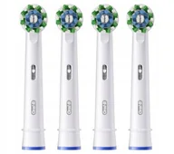 Końcówki do szczoteczek elektrycznych - 4x końcówka Oral-B Pro Cross Action do szczoteczki elektrycznej białe 100% - miniaturka - grafika 1
