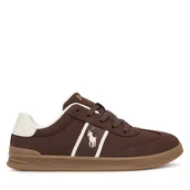 Buty dla chłopców - Sneakersy Polo Ralph Lauren Heritage Court III T-Toe RL03353201 Brązowy - miniaturka - grafika 1