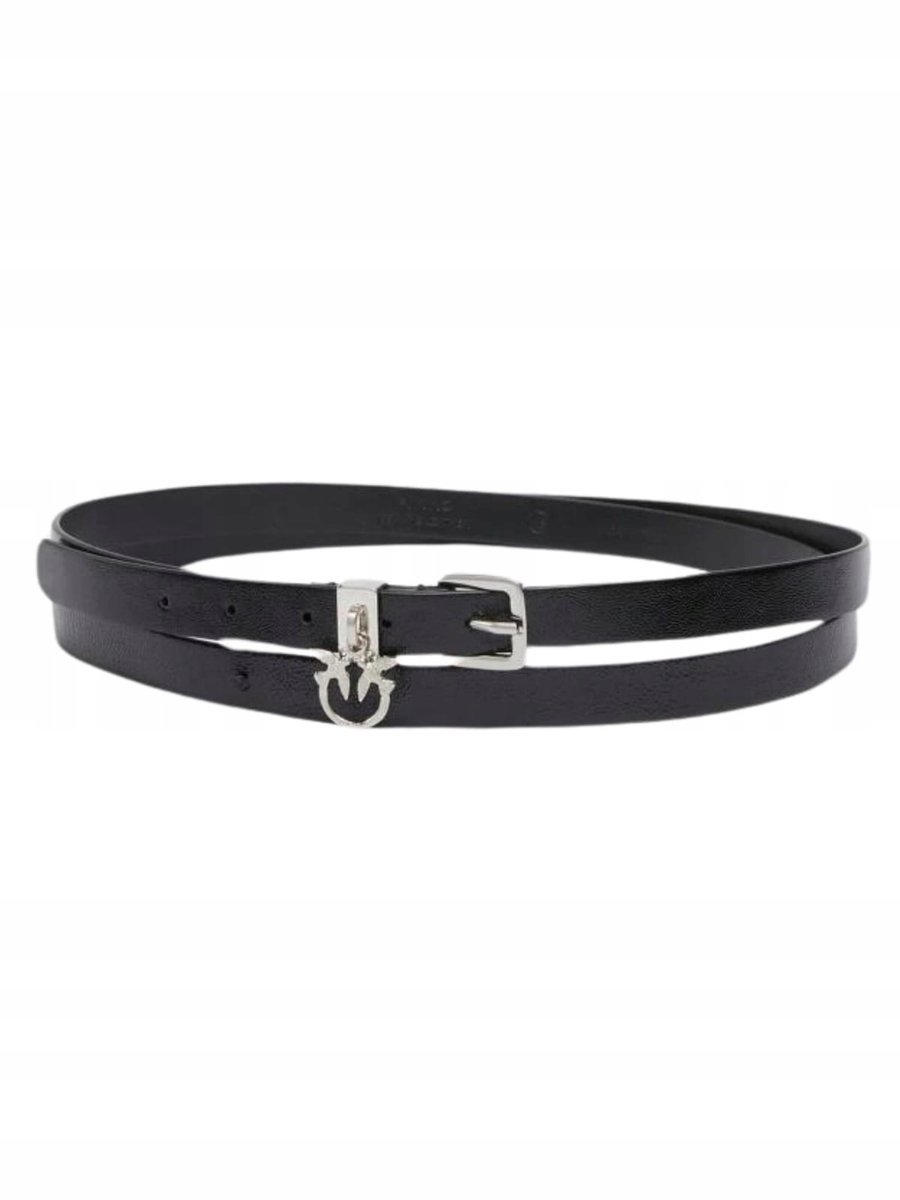 Pasek damski PINKO BALLESTAS H1.5 BELT PLT01 104023 A26M czarny - Belt: S