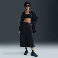 Spódnice - Damska plisowana spódnica Dri-FIT Nike 24.7 PerfectStretch - Czerń - miniaturka - grafika 1