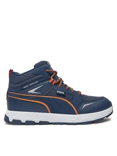 Puma Sneakersy Evolve Trail Jr 397644 02 Granatowy - Buty dla chłopców - miniaturka - grafika 1