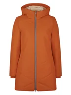 Kurtki damskie - Westfjord Parka funkcyjna "Hagavatn" w kolorze pomarańczowym - miniaturka - grafika 1