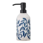 Mydelniczki i dozowniki mydła - Biały/niebieski kamionkowy dozownik do mydła Aurora – Bloomingville - miniaturka - grafika 1