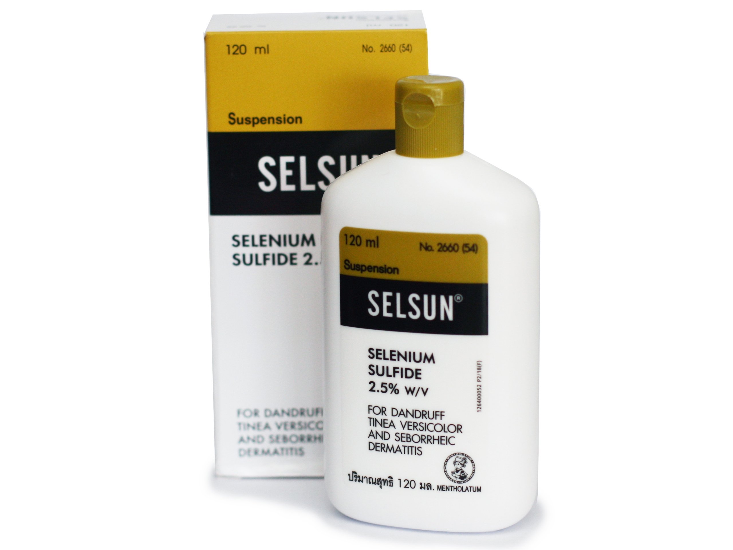 Selsun Tajlandia 2,5% Szampon Przeciwłupieżowy Łuszczyca Łzs 120 ml